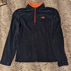 North Face fleece quarter zip